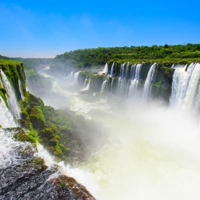 Survol des chutes d'Iguazu en hélicoptère